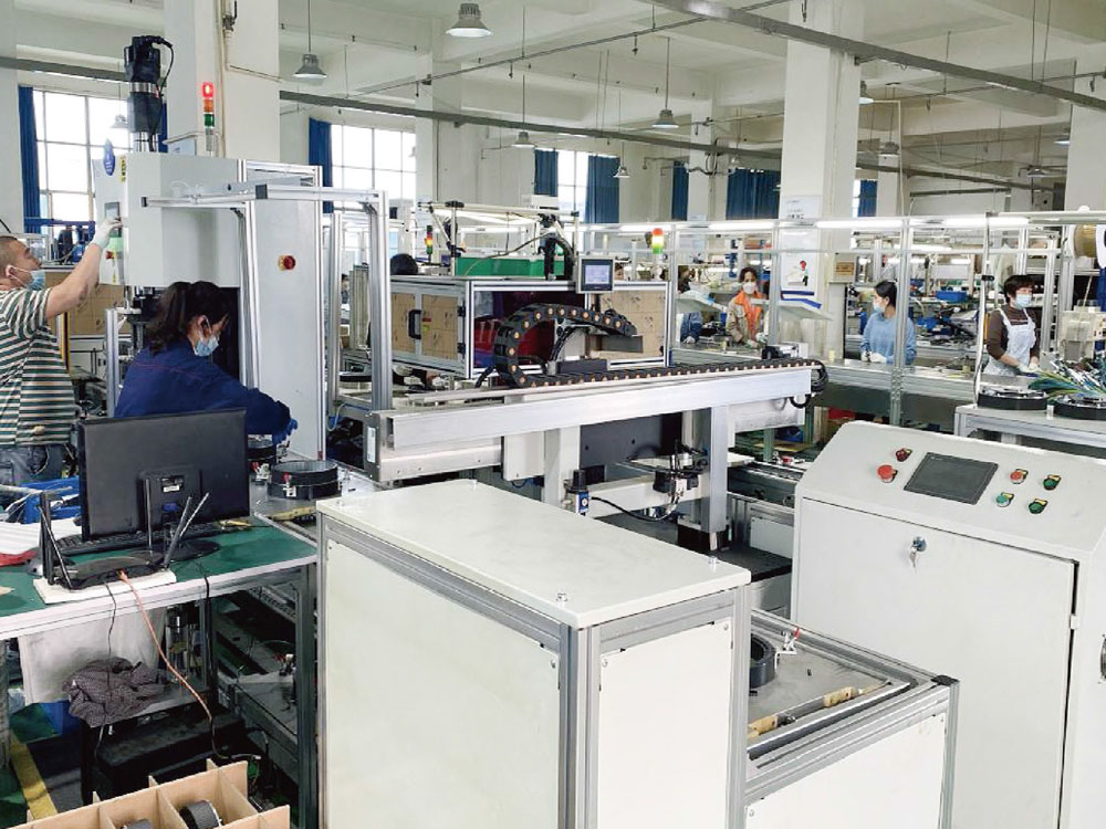 輪轂電機裝配線